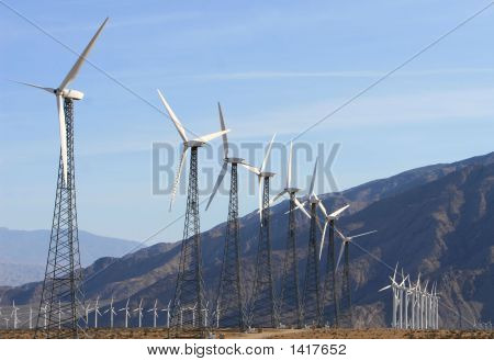 Desert Wind Mills