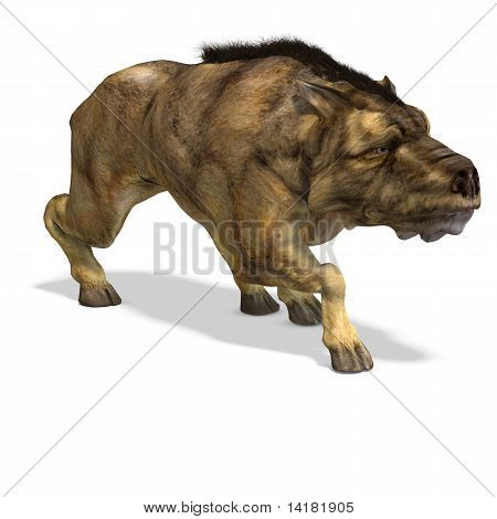 Dinosaure Daeodon Dinohyus