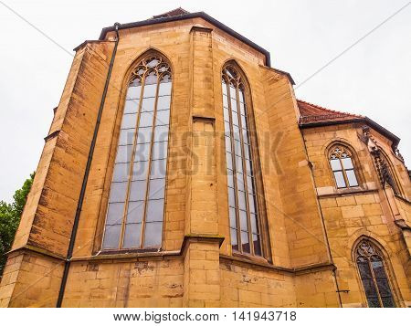 Stiftskirche Church, Stuttgart Hdr
