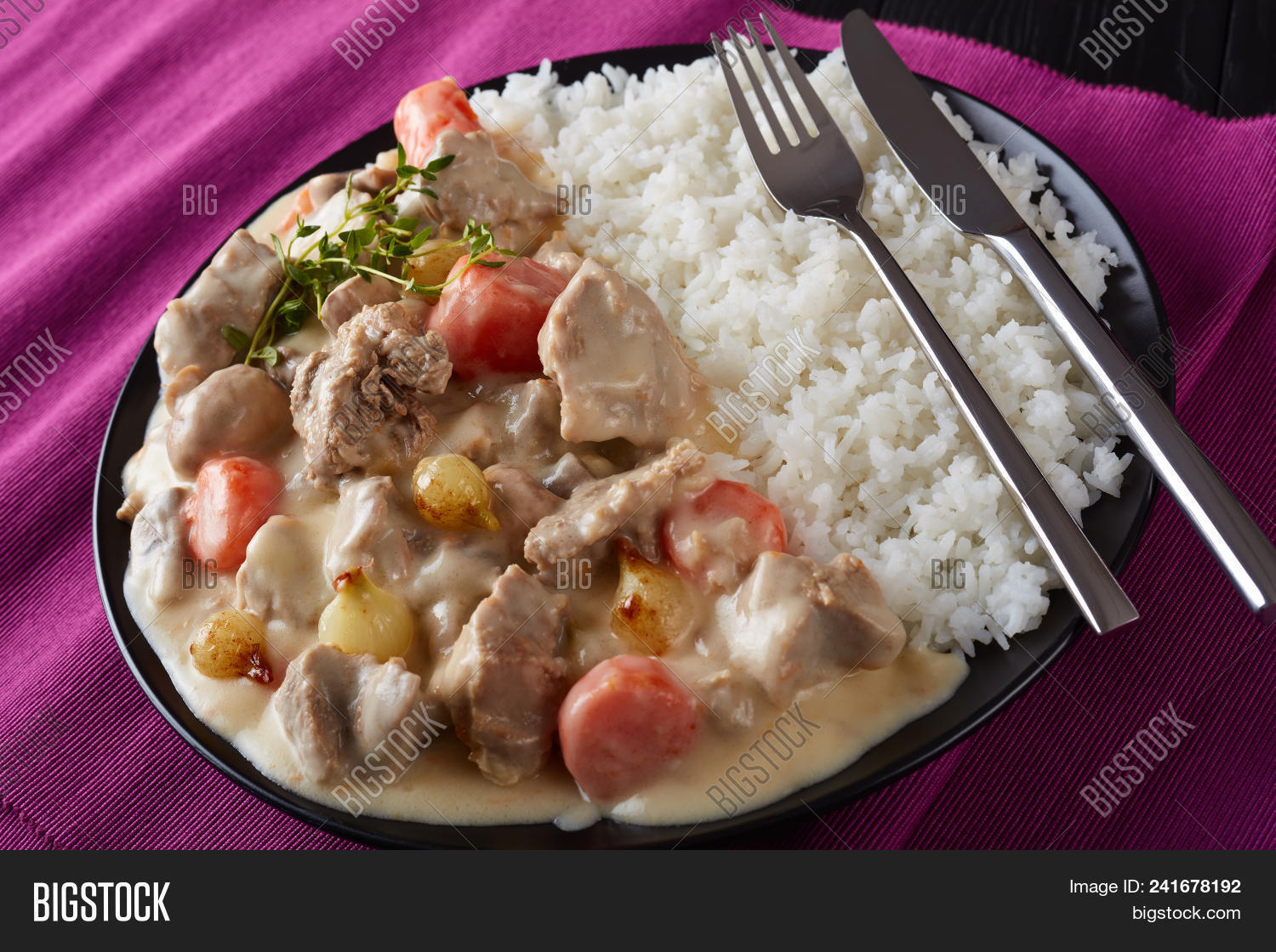 Blanquette De Veau On Image & Photo (Free Trial) | Bigstock
