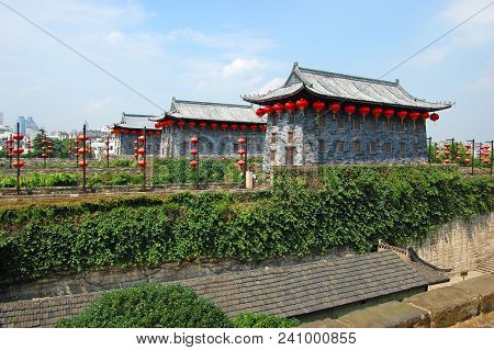 Zhonghua Gate (gate Of China), Nanjing, Jiangsu Province, China. It Is The Southern Gate Of Nanjing 