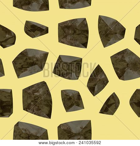 Abstract 3d Brown Beige Stony Seamless Texture Background