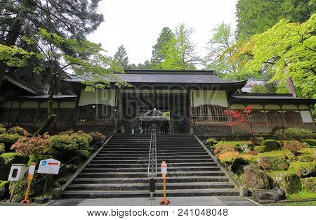Eiheiji Temple Fukui Japan. Eiheiji Is One Of Two Main Temples Of The Soto School Of Zen Buddhism, T
