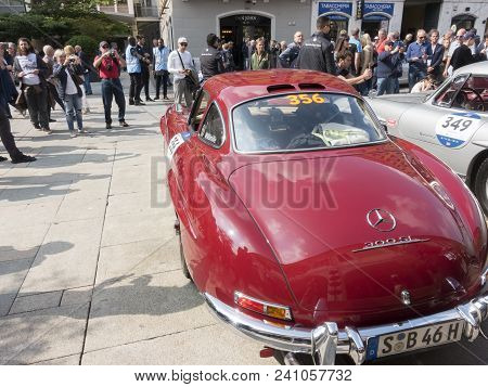 Mille Miglia - One Thousand Miles - 16 May 2018 - Brescia Italy