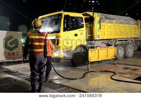 Construction Truck In Shenzhen China