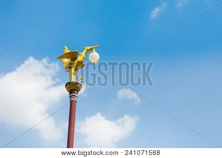 Gold Lamp On Koh Kret