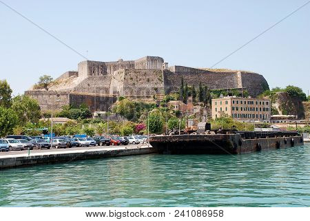 Corfu-city (greece): View Of The New Citadel (or The 