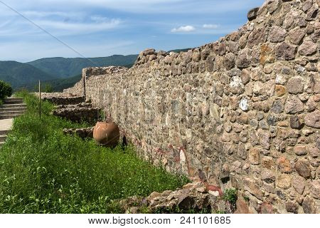 Ruins Of Ancient Byzantine Fortress The Peristera In Town Of Peshtera, Pazardzhik Region, Bulgaria