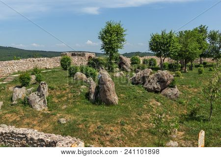 Ruins Of Ancient Byzantine Fortress The Peristera In Town Of Peshtera, Pazardzhik Region, Bulgaria