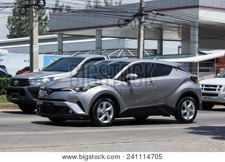 Toyota Chr Subcompact Crossover Suv Hybrid Car.