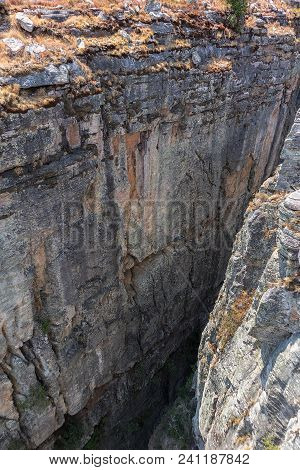 Famous Cleft Of The Tundavala. Lubango. Angola.