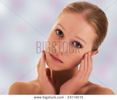 Portret van een gezonde meisje