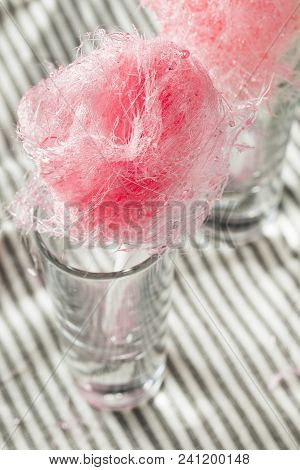 Sugary Pink Homemade Cotton Candy Floss