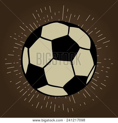 Football, Soccer Ball Illustration