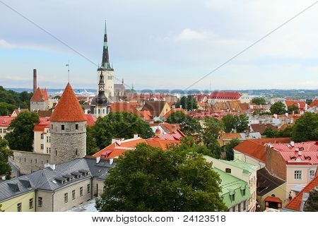 Tallinn panoráma