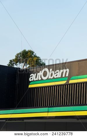 Leongatha, Australia - January 28, 2018: Autobarn Store In Leongatha In South Gippsland. Autobarn Is