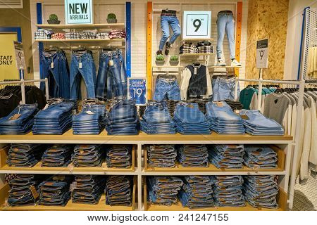 MILAN, ITALY - CIRCA NOVEMBER, 2017: inside Alcott store in Milan.