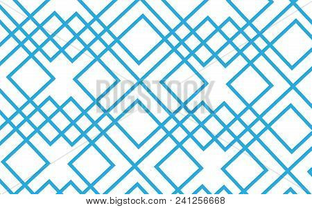 Square Geometric Abstract Vector Pattern Background Design.