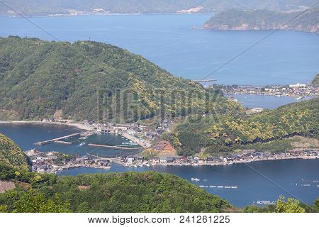 Japan Sea Coastline In Turugi Bay Fukui Japan