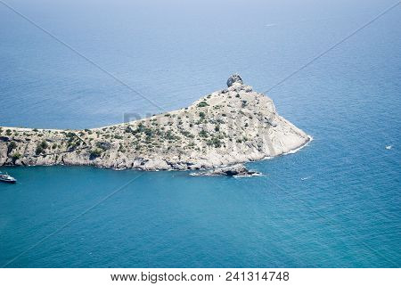 Crimean Mountains Karaul-oba, Cape Kapchik. Black Sea Coast