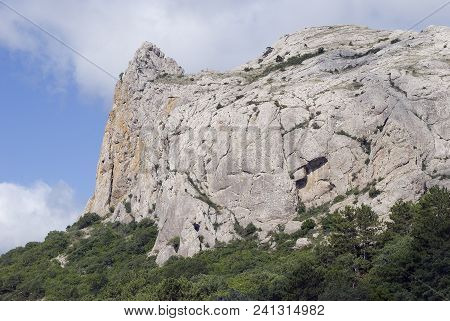 Crimean Mountains Near The Village Of Novyi Svit