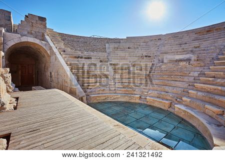 Ruin Of Amphitheater In Ancient Lycian City Patara