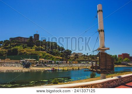 Castle ¨sohail¨. A Sunny Day In Fuengirola. Malaga Province, Andalusia, Spain. Picture Taken - 15 Ma