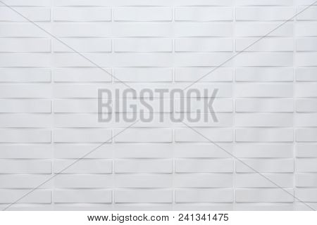 Abstract Background From White Wall Texture And Pattern, Bright Tone.