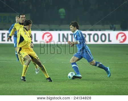 Metalist Charkow gegen Dnipro-Fußballspiel