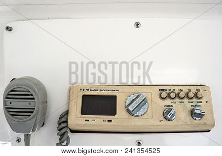 Marine Radio Telephone Vhf Fm Frequency Nautical Communication Technology