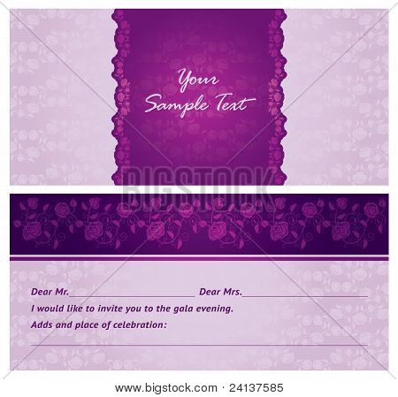 Wedding Invitation Template