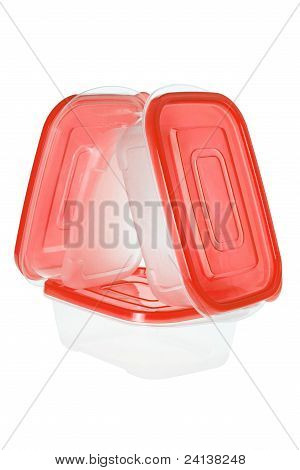 Plastik kaplar