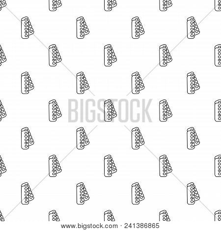 Nail Foot Tool Separator Pattern Vector Seamless Repeating For Any Web Design