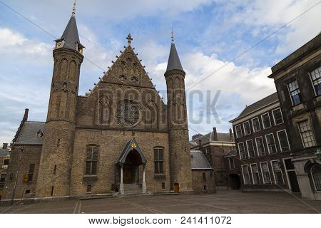 Binnenhof Palace, Ridderzaal. The Hague, Netherlands