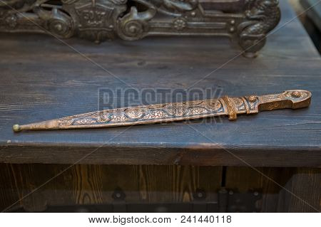 Hand Forged Pirate Cutlass, An Elegant Weapon From A More Brutal Age. Sword