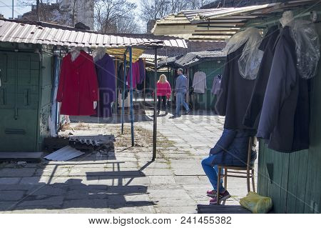 Bazar Rozychkiego Is The Oldest Market In The City And Dates Back To 1901 In District Of Praga
