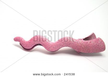 핑크 헤어 클립
