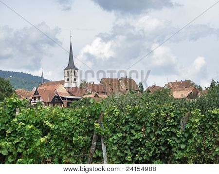 Kylässä Elsass