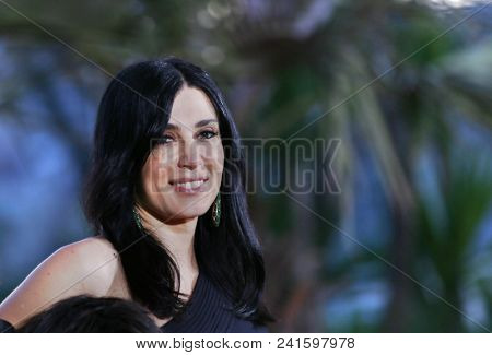   Nadine Labaki attends the photocall the Palme D'Or Winner during the 71st Cannes Film Festival at Palais on May 19, 2018 in Cannes, France. 