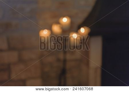 The Blurred Light Of Candless - Background