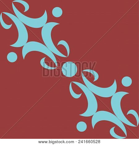 Seamless Pattern On Abstract Theme. Can Use As A Background For Any Materials, Sites And Packages. V