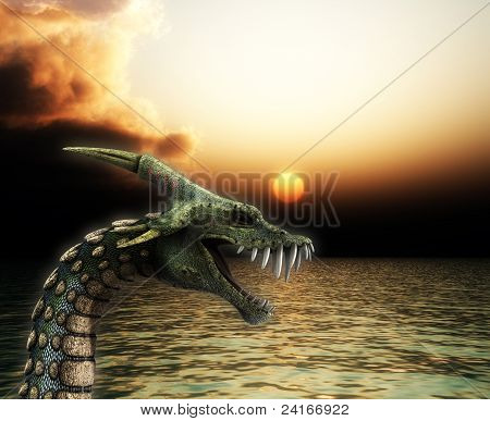 Sea Snake Monster