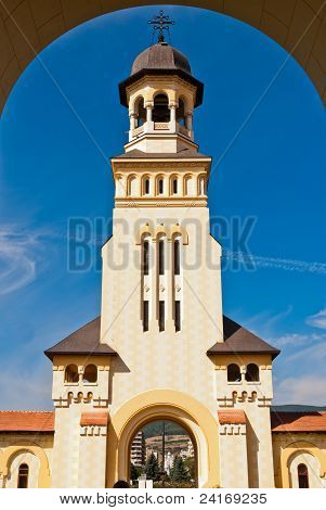 Belltower av Sant'Andreas katedralen, Alba Iulia
