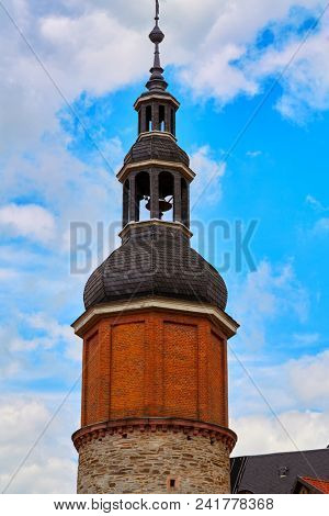 Saiger old tower in Stolberg at Harz Germany