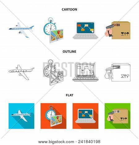 Transport Aircraft, Delivery On Time, Computer Accounting, Control And Accounting Of Goods. Logistic