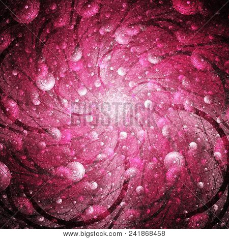 Cabbalistic Star. Rotation Of Polygons. 3d Surreal Illustration. Sacred Geometry. Mysterious Psyched