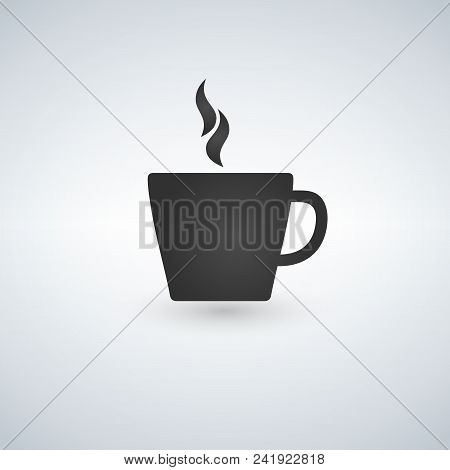 Coffee Cup Vector Illustration Isolated On White Background