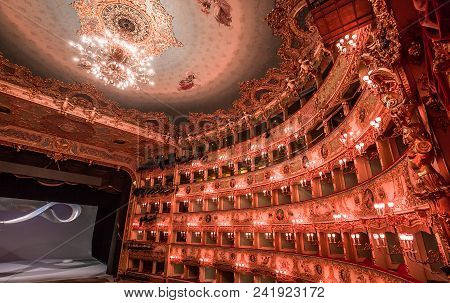 Teatro La Fenice, Venice Opera House, Italy