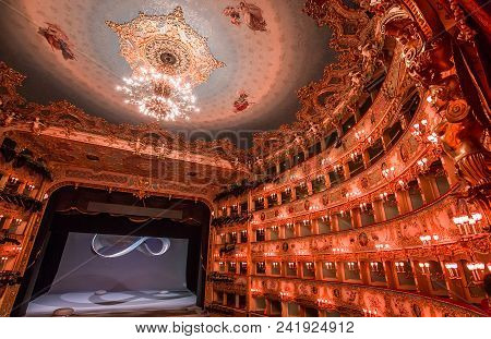 Teatro La Fenice, Venice Opera House, Italy