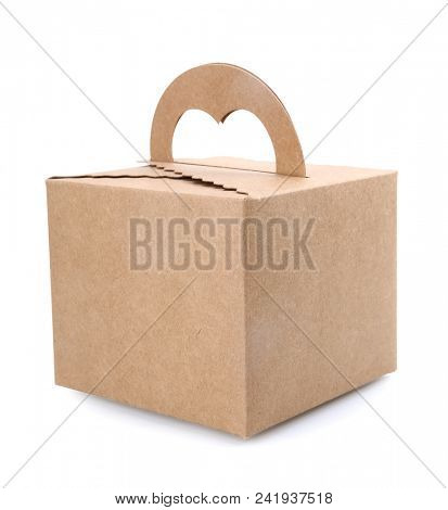  paper cake packaging box , gift ontainer with handle. 